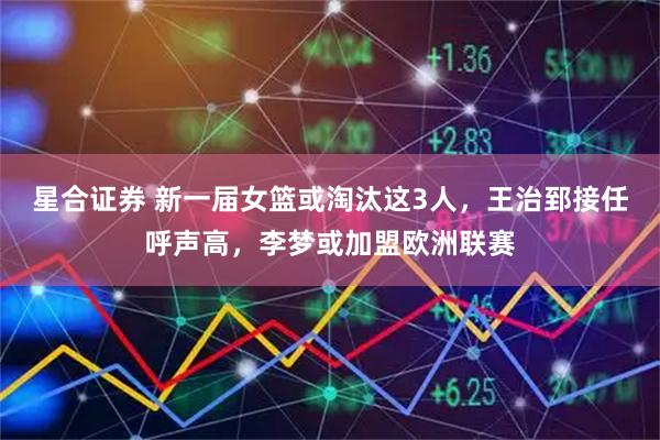 星合证券 新一届女篮或淘汰这3人，王治郅接任呼声高，李梦或加盟欧洲联赛